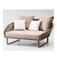 Professional Manufacture Rattan Garden Sofas Furniture Rattan Aluminum Big Lots Hotel Outdoor Sofas Set