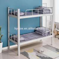 commercial furniture children bunk bed modern design school metal kids bed steel military bunk bed army dormitory use