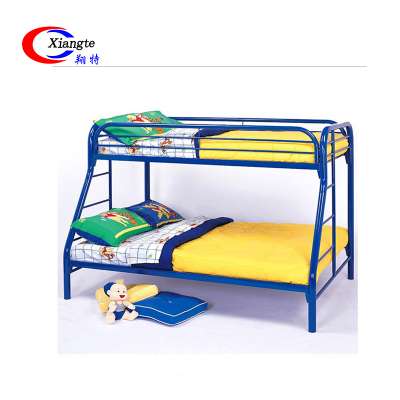 Cheap School Steel Bunk Bed Bedroom Furniture Kids Double Deck Bed For Kids