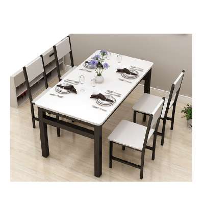 Chinese Restaurant Furniture Shop Modern Coffee Dining Table Set Wooden Dining Table And Chair For Hotel