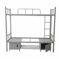 High School Bunk Bed Metal Frame Dormitory Bunk Beds for students